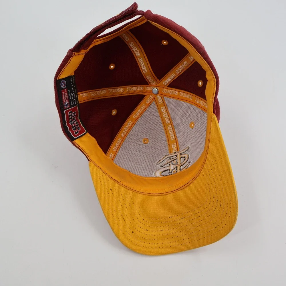 Team Spirit FSU Seminoles Hat Unisex OSFM Garnet Gold Embroidered Baseball Cap